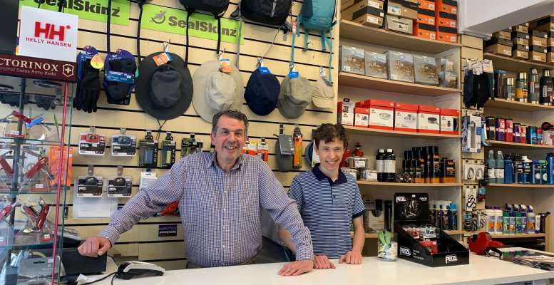 A warm welcome at Outdoor Emporium's Camden shop
